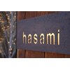 ハサミ(hasami)のお店ロゴ
