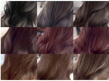 ◇お客様の理想を叶える高発色カラー◇グレージュ、ピンク、ベージュ、何でもお任せ下さい♪(心斎橋/難波）