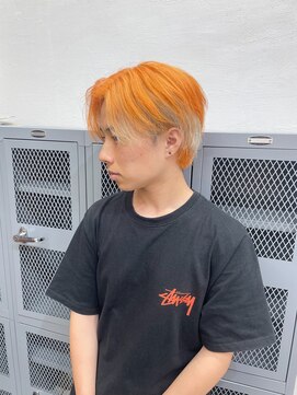 ブレス(bless) orange×white
