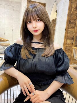 ロンドローズ 名古屋(Lond damaskRose) 顔周り ダブルカラー 名駅 ブリーチ 髪質改善 ボブ 韓国831