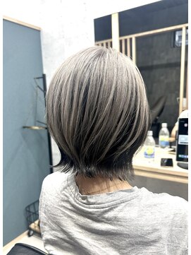 レイヤーボブ×アンブレラカラー