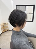 黒髪大人ショート☆
