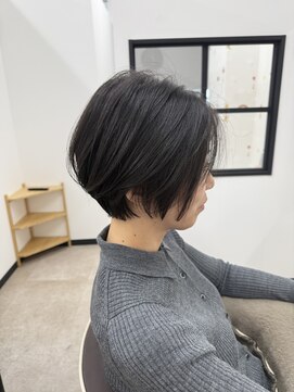 グミ(gumi) 黒髪大人ショート☆