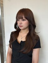 シエルバイアフロート(ciel by afloat)&nbsp;前髪・顔周りカット 明るいカラー