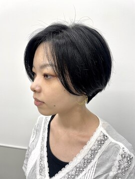 ゴウトゥデイシェアサロン 町田店(GO TODAY SHAiRE SALON) 黒髪ハンサムショート
