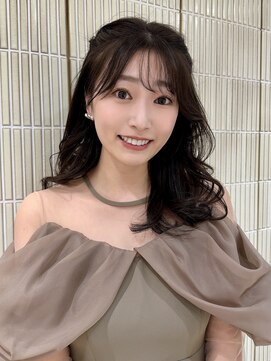 ロンド リリー 銀座(Lond Lily) イメチェン外ハネボブ美髪ワイドバング/レイヤーカット顔周り