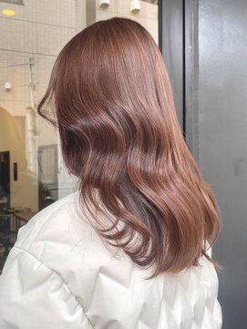 シオ ヘアー デザイン(Sio. hair design) ほんのりpinkのbeige
