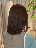 【obje't ciel】チョコレートブラウン/セミロング【佐藤早希】