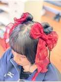 ツインテールお団子 卒業式Ver.