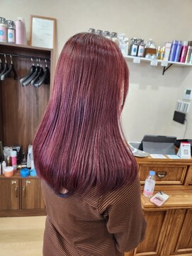 ミラシィ 成田(Mirashy) ハイライトカラーミルクティーベージュレイヤーカット