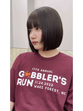 サンド 鹿児島中央(sand) ボブ/韓国ボブ/タッセルボブ/イメチェン/似合わせカット]