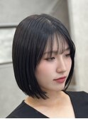 くびれヘア/アプリコットオレンジ/ハイライトカラー/津田沼
