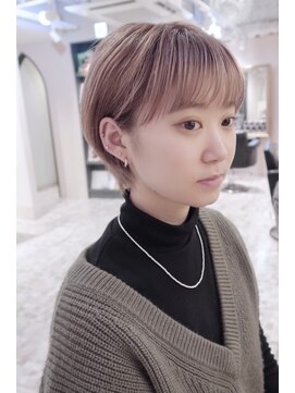 メモリーズ 水天宮前店(Memories) 小顔マッシュショートひし形耳かけ30代40代50代