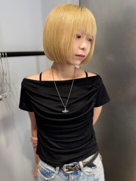 ホープ(hope) ハイトーンボブ ブリーチ 梅田