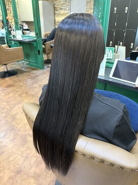 ヘアーラウンジ アンフィ 井土ヶ谷(Hair Lounge Anphi) ツヤサラ縮毛矯正