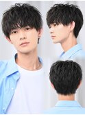 爽やか満点！！シャープフェザーパーマ