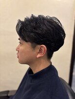 スカイマスターバーバー 渋谷(SKY MASTER BARBER)&nbsp;ニュアンスパーマ<理容室>[メンズ/シェービング/パーマ］