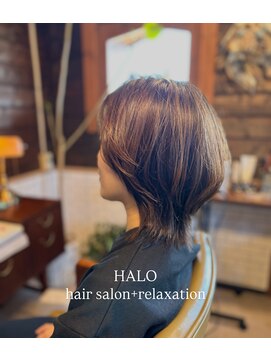 ハロ(HALO) 品格レイヤーで魅せる大人ヘア