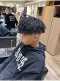MEN’S HAIR/波巻ツイストスパイラル/フェザーパーマ/眉毛/渋谷