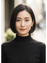 チャチャブラン(cha-cha Blanc)&nbsp;小顔見せ大人艶カラー美人ボブ