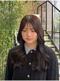 ワンカラーで作る透明感ブラウンカラー/吉祥寺/池田和花