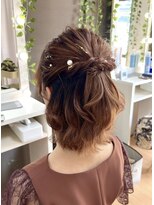 ジェミータ 横浜&nbsp;ハーフアップ【横浜/ヘアセット/ヘアメイク】