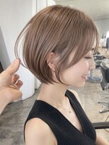 ミキ(Miki)&nbsp;30代40代50代 大人ショートボブ 小顔 マッシュショート