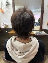 グレースモア(Grace More)&nbsp;（久留米／西原）メンズショート／ウルフ／カーキアッシュ