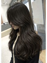 ジーナ 千葉(Zina)&nbsp;網紅色気レイヤー×透明感ダークグレー/髪質改善