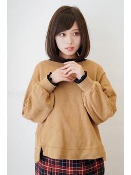 ユキオ オブ ヘアー(YUKIO of Hair) 【シルキーカット】大人カワイイ小顔見え内巻きショートボブ