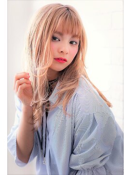 ソア 武蔵小杉(SOAR) 大人かわいい無造作カールとデザインカラー小顔ボブディ