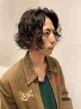 ダブル(W) men'sパーマスタイル