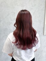デミヘアー(Demi hair)&nbsp;チェリーピンクカラー