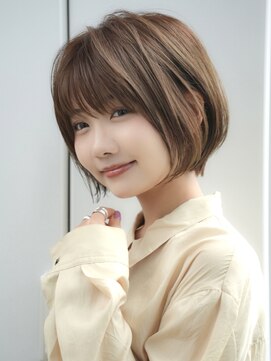 エインアンリー 表参道(AIN.ANLY.) 前髪あり大人ショートボブ20代30代40代【AIN.表参道】川原大地