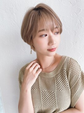 オーロ 池田店(ORO) 大人キレイなハイトーンショート