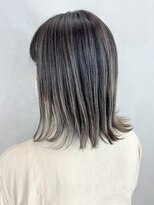 アイティーバイアルバム 松戸店(IT by ALBUM)&nbsp;グレージュハイライトグラデーション_フルバング_ba350561