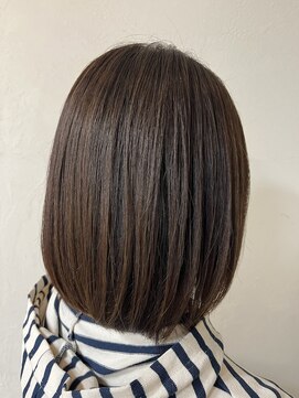 ノットヘアー(knot.hair) ツヤっとまとまるボブ♪