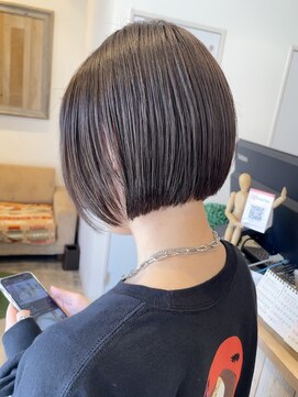 ヘアー テクニカ(hair Technica) 前下がりボブ☆