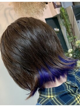 ヘアーサロン サザン(HAIR SALON) インナーブルーカラー