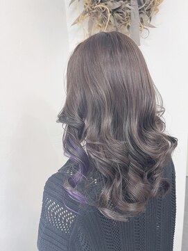 ダンクレスト(Daan Crest) 【インナーカラー】×【パープル】