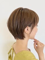 ハピネス クローバー 学園前店(Happiness CLOVER)&nbsp;丸みショート/前髪/顔周りカット/透明感/20代30代40代50代