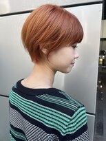 グランドライン(GRAND LINE) GRANDLINE 千崎聖太　オレンジカラーと可愛いショートヘア