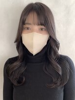 オリンテ バイ レシッド 表参道(orente by rcid)&nbsp;【orente 表参道】モテ髪ミディアム×イルミナ透明感暗髪カラー