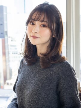 アフロート ギンザ(AFLOAT GINZA) 【白川】20代30代40代レイヤーカットミルクチョコレート23.2.19