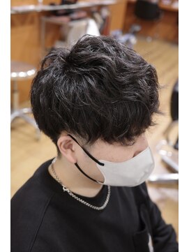 クランク(CRANK) 春にピッタリなふんわりカールのマッシュスタイル