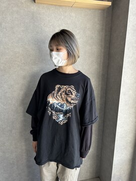 ムード タテマチ(mood tatemachi) ライトグレーバレイヤージュ