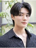 波巻きパーマメンズツイストスパイラルパーマツーブロック