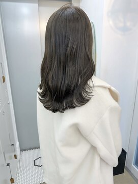 イコ 表参道原宿(ico) オリーブグレージュ イルミナカラー