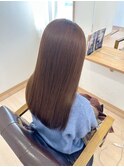 憧れのサラサラストレートヘア
