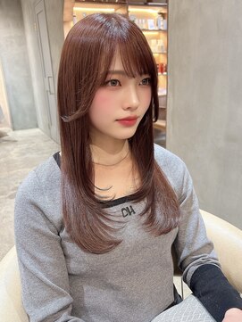 ロンド エスポワール 錦糸町(Lond espoir) ◯切りっぱなしボブ美髪エアリーロングピンクブラウンレイヤー